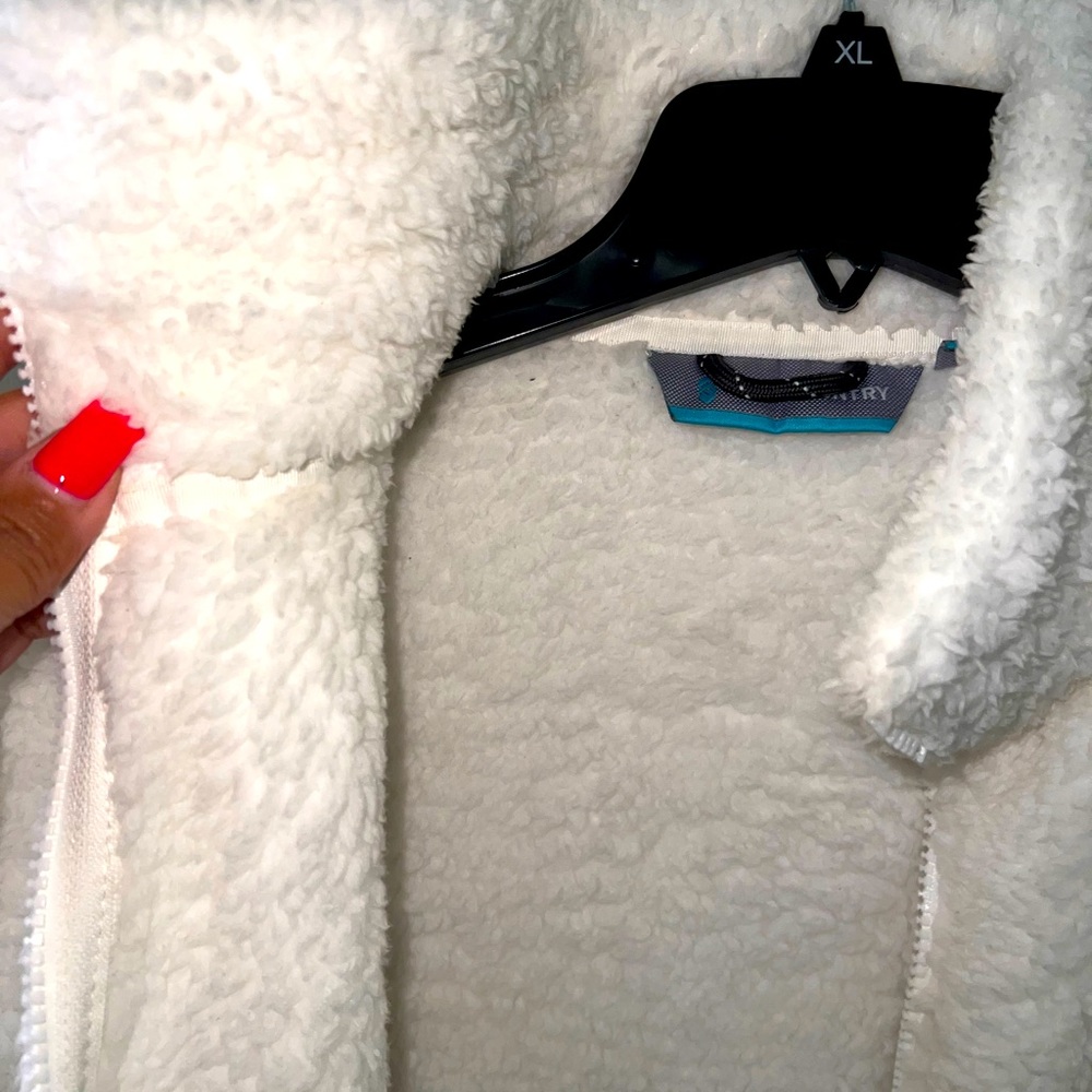 White teddy jacket - Picture 3 of 7